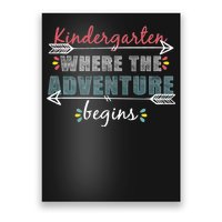 Kindergarten Back To School Adventure  Poster