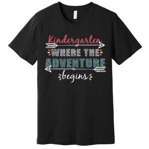 Kindergarten Back To School Adventure  Premium T-Shirt