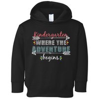 Kindergarten Back To School Adventure  Toddler Hoodie