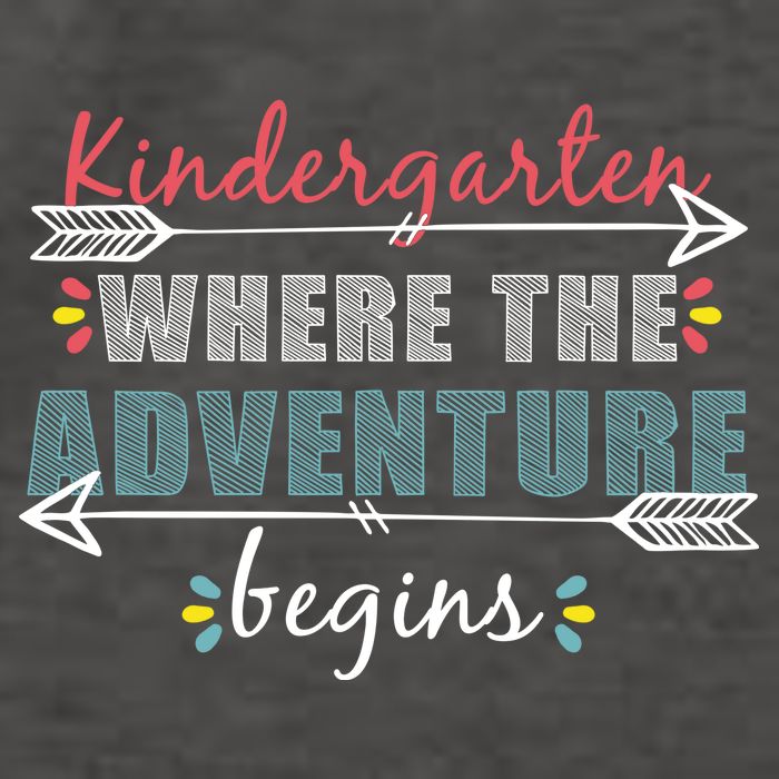 Kindergarten Back To School Adventure  Vector Backpack