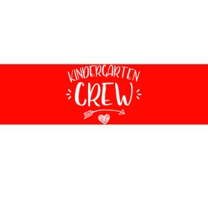 Kindergarten Crew Bumper Sticker