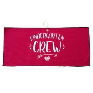 Kindergarten Crew Large Microfiber Waffle Golf Towel