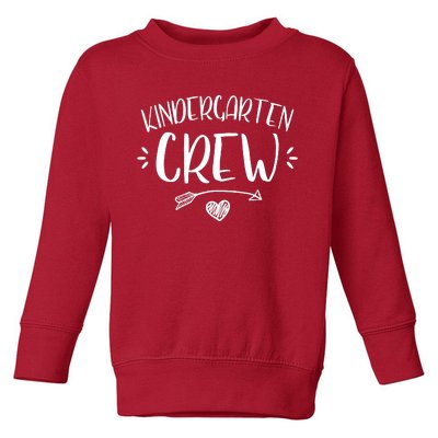 Kindergarten Crew Toddler Sweatshirt