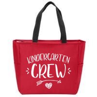 Kindergarten Crew Zip Tote Bag