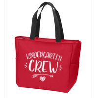 Kindergarten Crew Zip Tote Bag