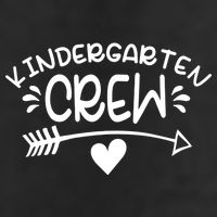 Kindergarten Crew Arrow Hear Simple Logo Adult Drive Performance Visor
