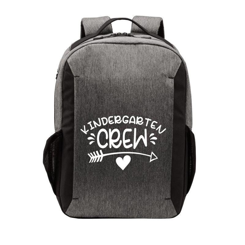 Kindergarten Crew Arrow Hear Simple Logo Vector Backpack