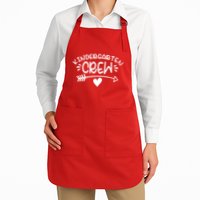 Kindergarten Crew Arrow Hear Simple Logo Apron