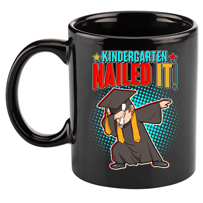 Kindergarten Graduate Nailed It 11oz C Handle Ceramic Mug