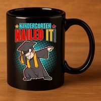 Kindergarten Graduate Nailed It 11oz C Handle Ceramic Mug