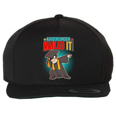 Kindergarten Graduate Nailed It Wool Snapback Cap