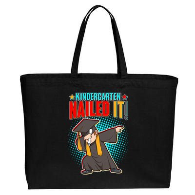 Kindergarten Graduate Nailed It Cotton Canvas Jumbo Tote