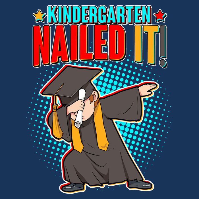 Kindergarten Graduate Nailed It Cool Comfort Performance Bucket Hat