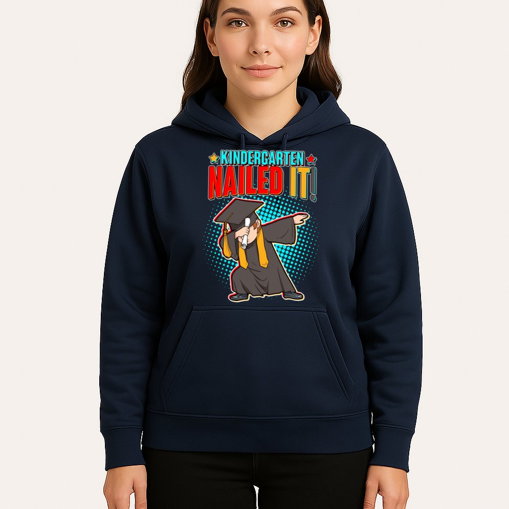 Kindergarten Graduate Nailed It Hoodie