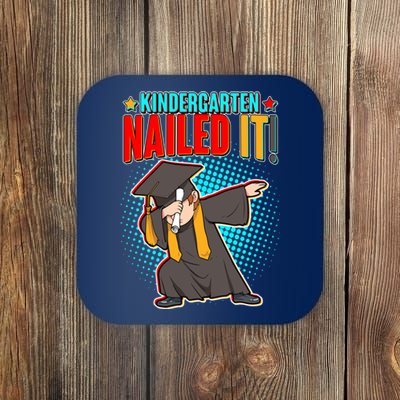 Kindergarten Graduate Nailed It Coaster