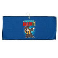 Kindergarten Graduate Nailed It Large Microfiber Waffle Golf Towel