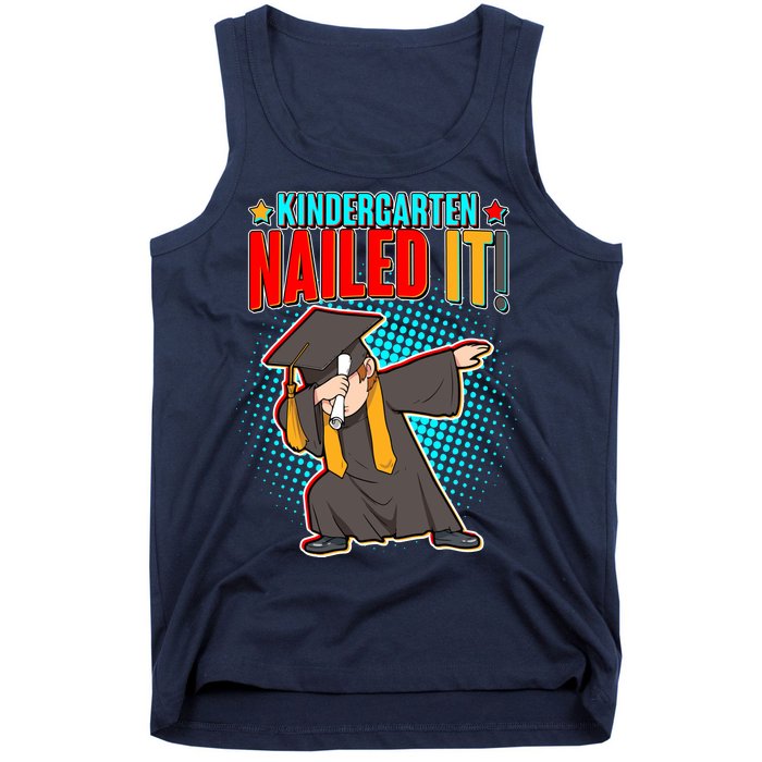 Kindergarten Graduate Nailed It Tank Top