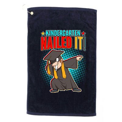 Kindergarten Graduate Nailed It Platinum Collection Golf Towel