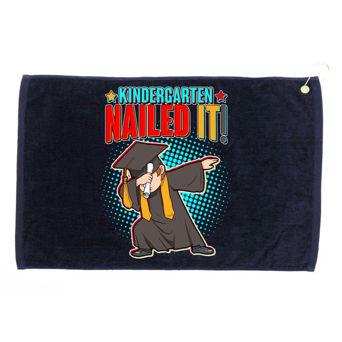 Kindergarten Graduate Nailed It Grommeted Golf Towel