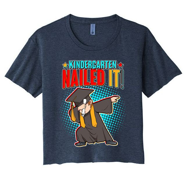 Kindergarten Graduate Nailed It Crop Top