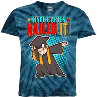 Kindergarten Graduate Nailed It Kids Tie-Dye T-Shirt