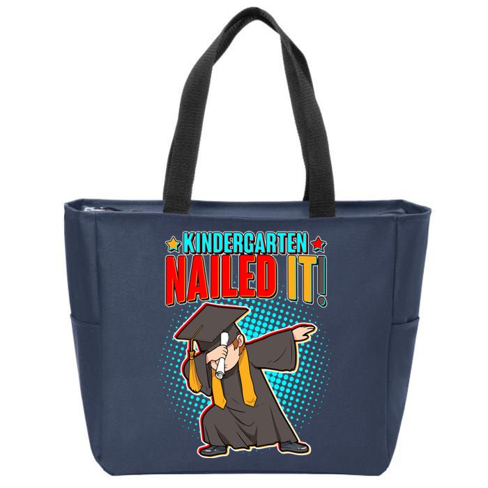 Kindergarten Graduate Nailed It Zip Tote Bag