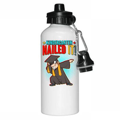 Kindergarten Graduate Nailed It Aluminum Water Bottle