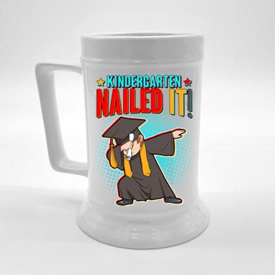 Kindergarten Graduate Nailed It Beer Stein