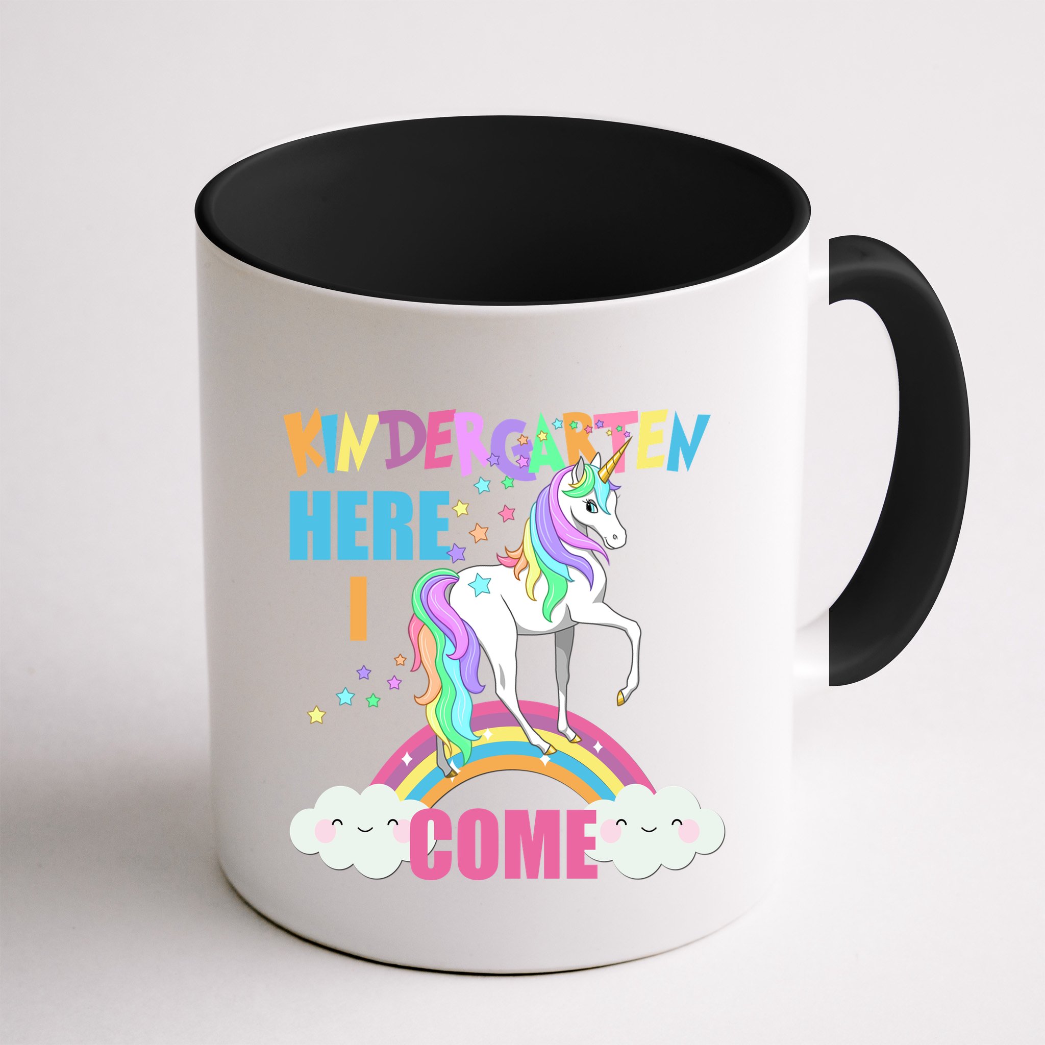 Kindergarten Here I Come Magical Unicorn Mug