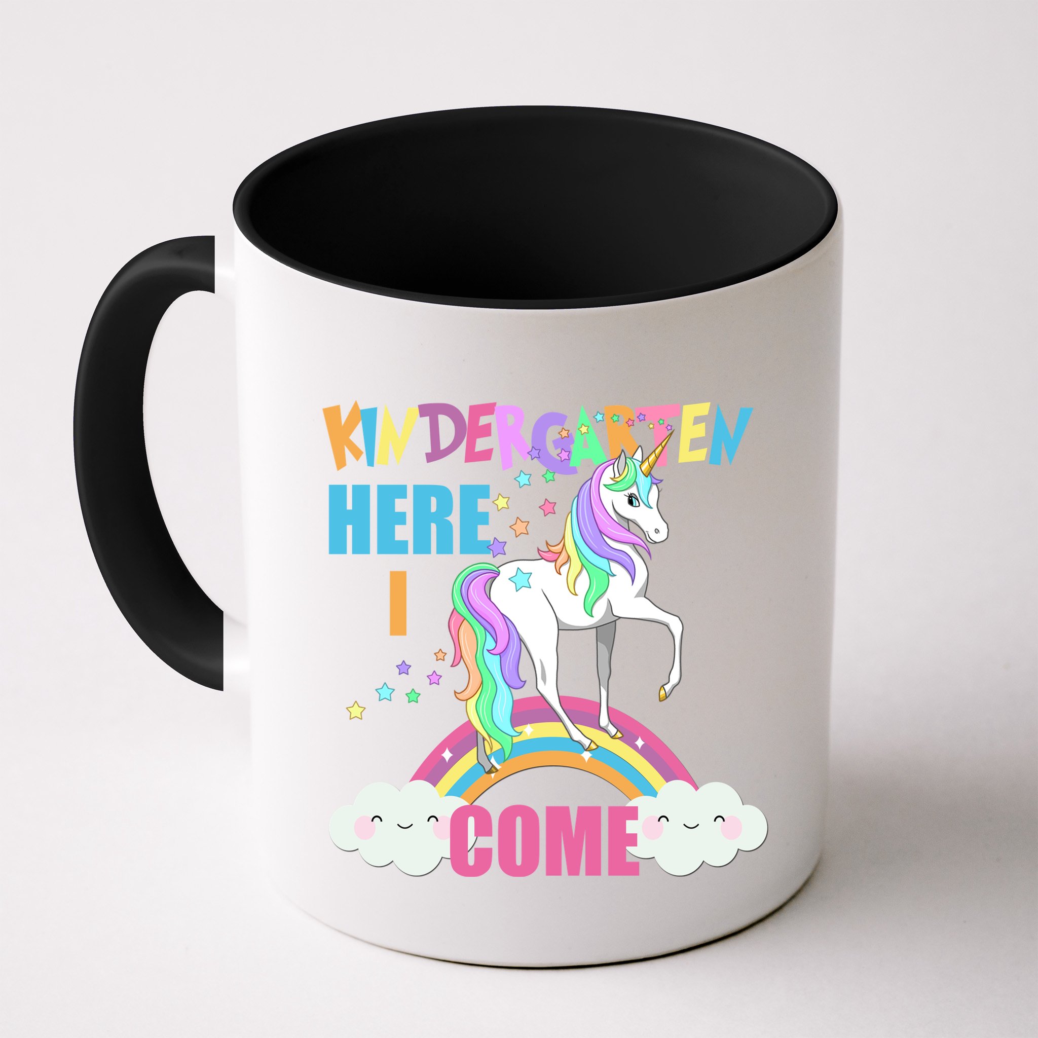 Kindergarten Here I Come Magical Unicorn Mug