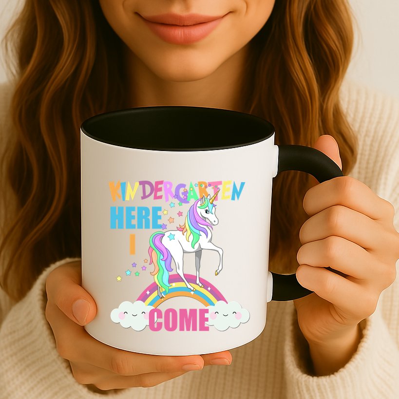 Kindergarten Here I Come Magical Unicorn Mug
