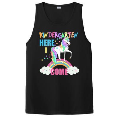 Kindergarten Here I Come Magical Unicorn PosiCharge Competitor Tank