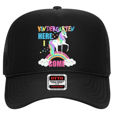 Kindergarten Here I Come Magical Unicorn Trucker Hat