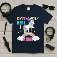 Kindergarten Here I Come Magical Unicorn T-Shirt