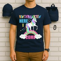 Kindergarten Here I Come Magical Unicorn T-Shirt