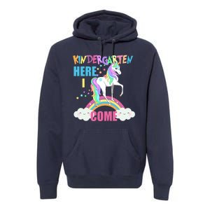 Kindergarten Here I Come Magical Unicorn Premium Hoodie