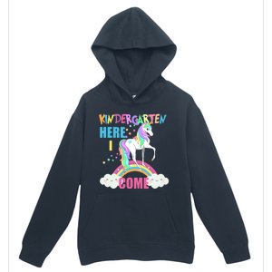 Kindergarten Here I Come Magical Unicorn Urban Pullover Hoodie