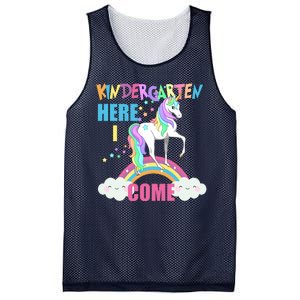 Kindergarten Here I Come Magical Unicorn Mesh Reversible Basketball Jersey Tank