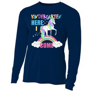 Kindergarten Here I Come Magical Unicorn Cooling Performance Long Sleeve Crew