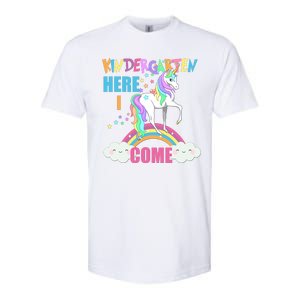 Kindergarten Here I Come Magical Unicorn Softstyle CVC T-Shirt