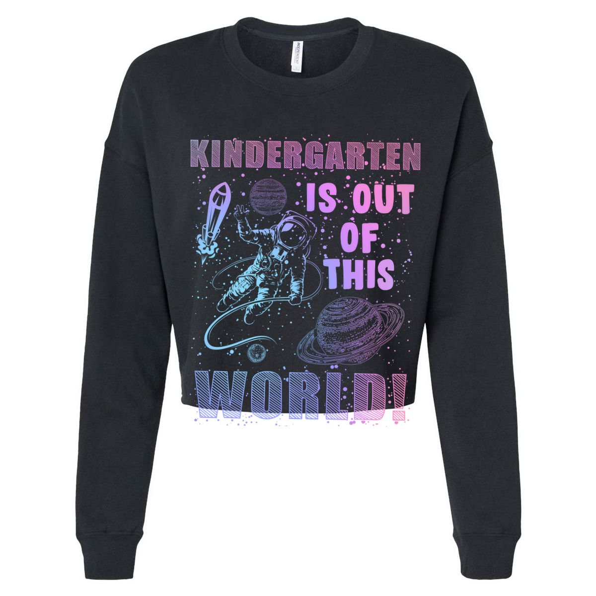 Kindergarten Is Out Of This World Cooling Performance Crew T-Shirt