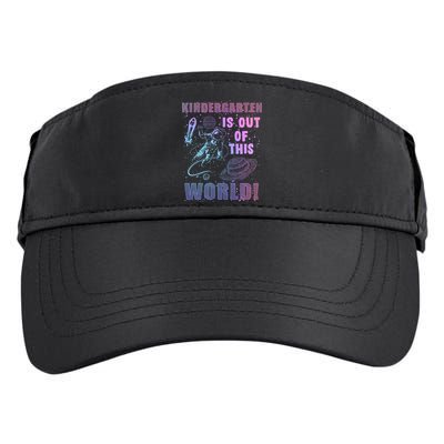 Kindergarten Is Out Of This World Adult Drive Performance Visor