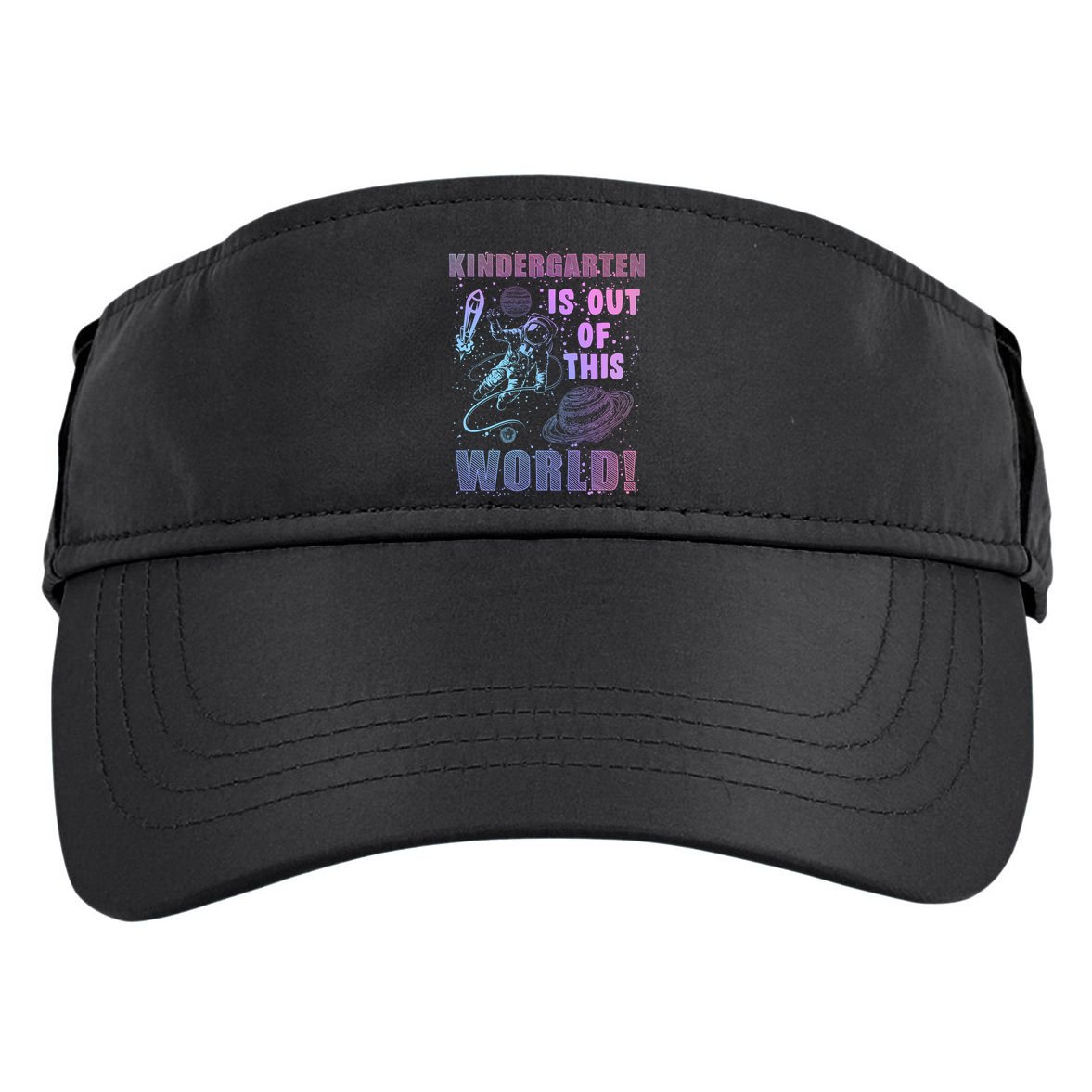Kindergarten Is Out Of This World Adult Drive Performance Visor