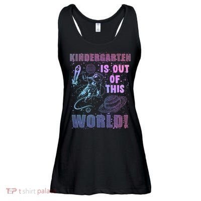Kindergarten Is Out Of This World Ladies Essential Flowy Tank