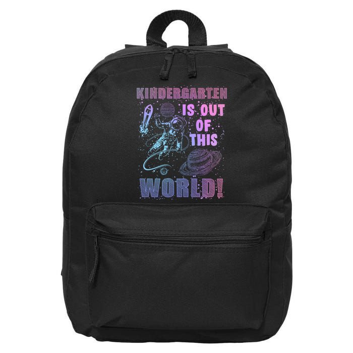 Kindergarten Is Out Of This World 16 in Basic Backpack