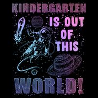 Kindergarten Is Out Of This World 16 in Basic Backpack