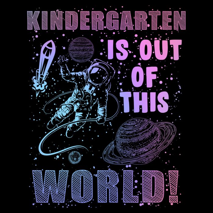 Kindergarten Is Out Of This World 16 in Basic Backpack