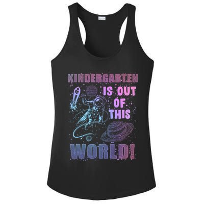 Kindergarten Is Out Of This World Ladies PosiCharge Competitor Racerback Tank