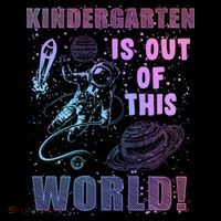 Kindergarten Is Out Of This World Wool Snapback Cap