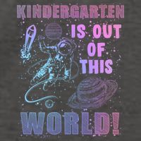 Kindergarten Is Out Of This World Vector Backpack